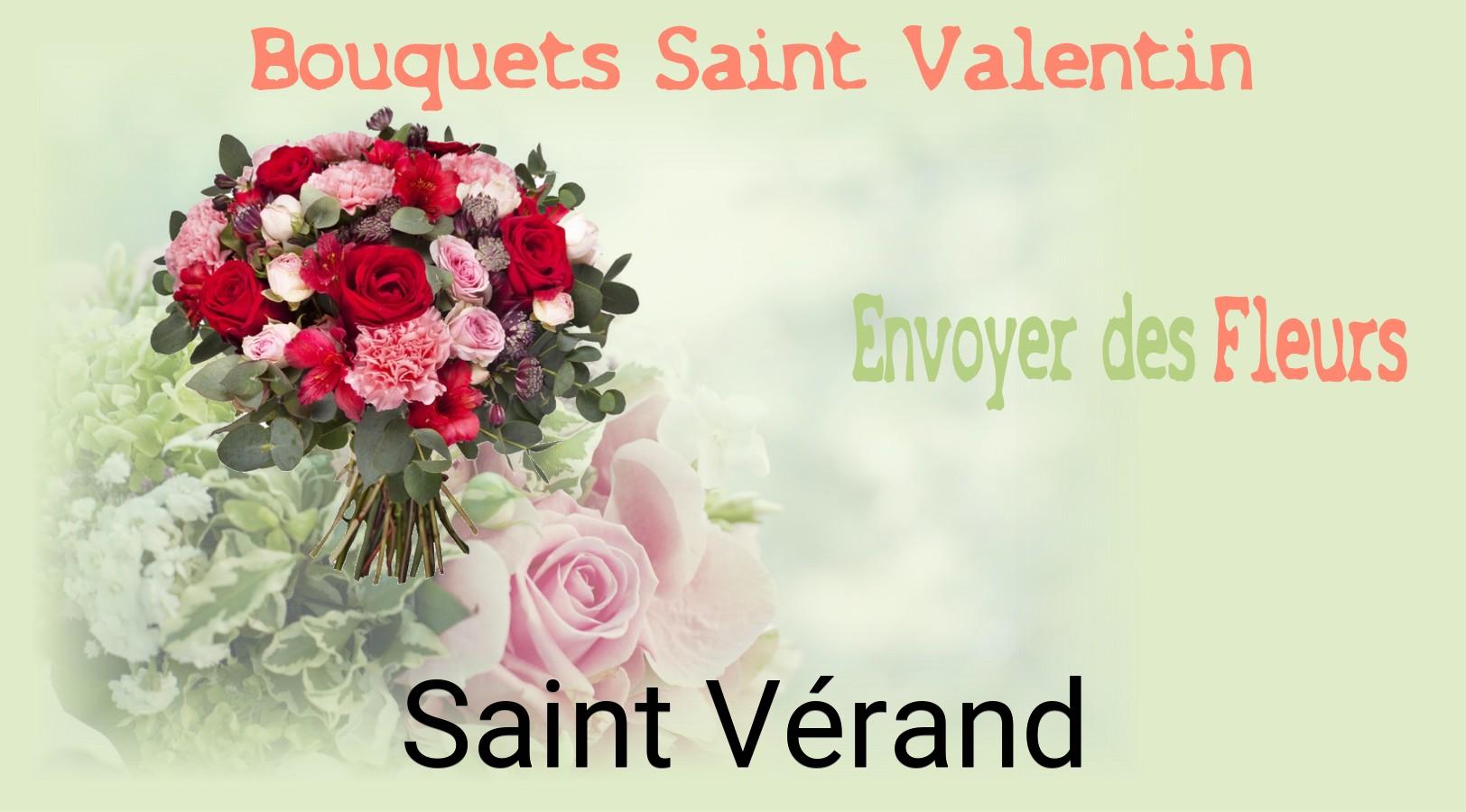 Roses de Saint-Valentin livrées à Saint-Vérand
